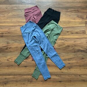 Aerie Women's Leggings - Blue, Green, Black, Pink